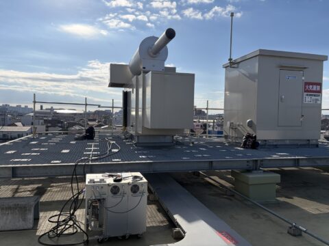 東京都内の介護施設にて