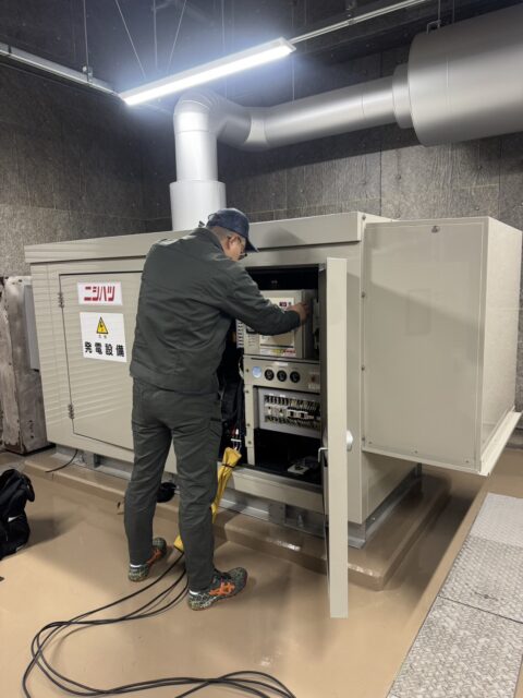 発電機負荷試験